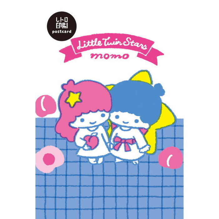 サンリオキャラクターズ フルーツマーケット レトロ印刷ポストカード