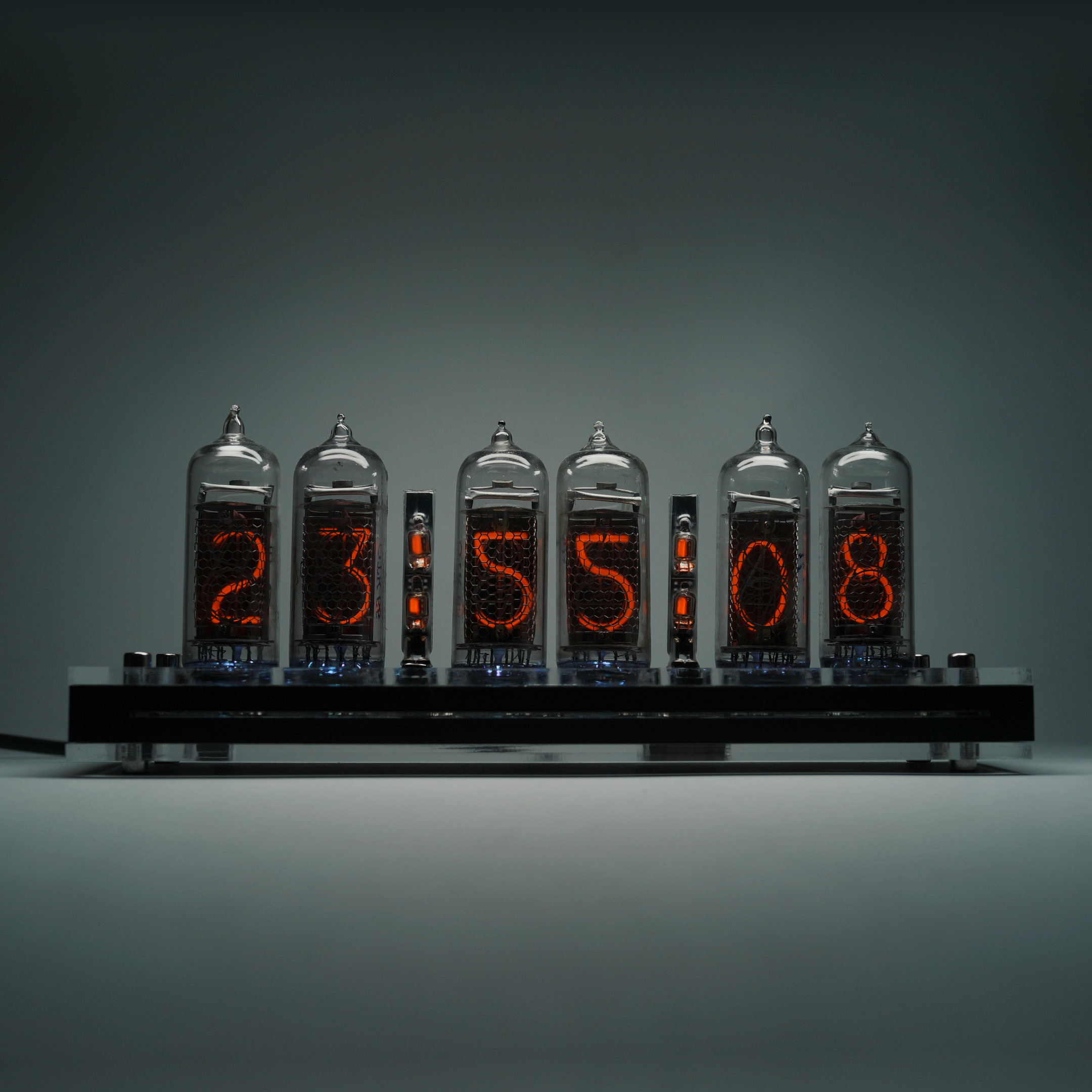 受注生産：TIME MACHINE NIXIE IN-14 ニキシー管時計 – 830時計店
