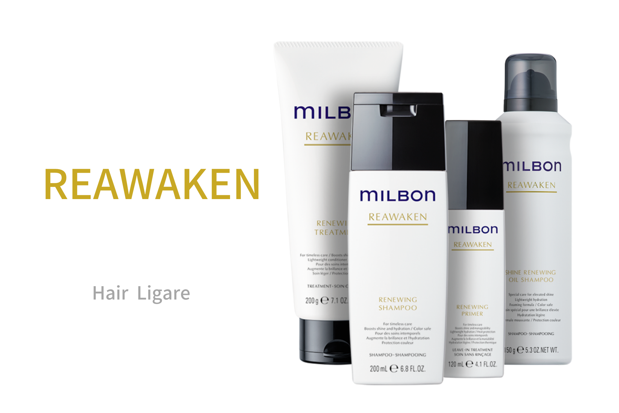 グローバルミルボン REAWAKEN [リアウェイクン] | 美容室 Hair Ligare