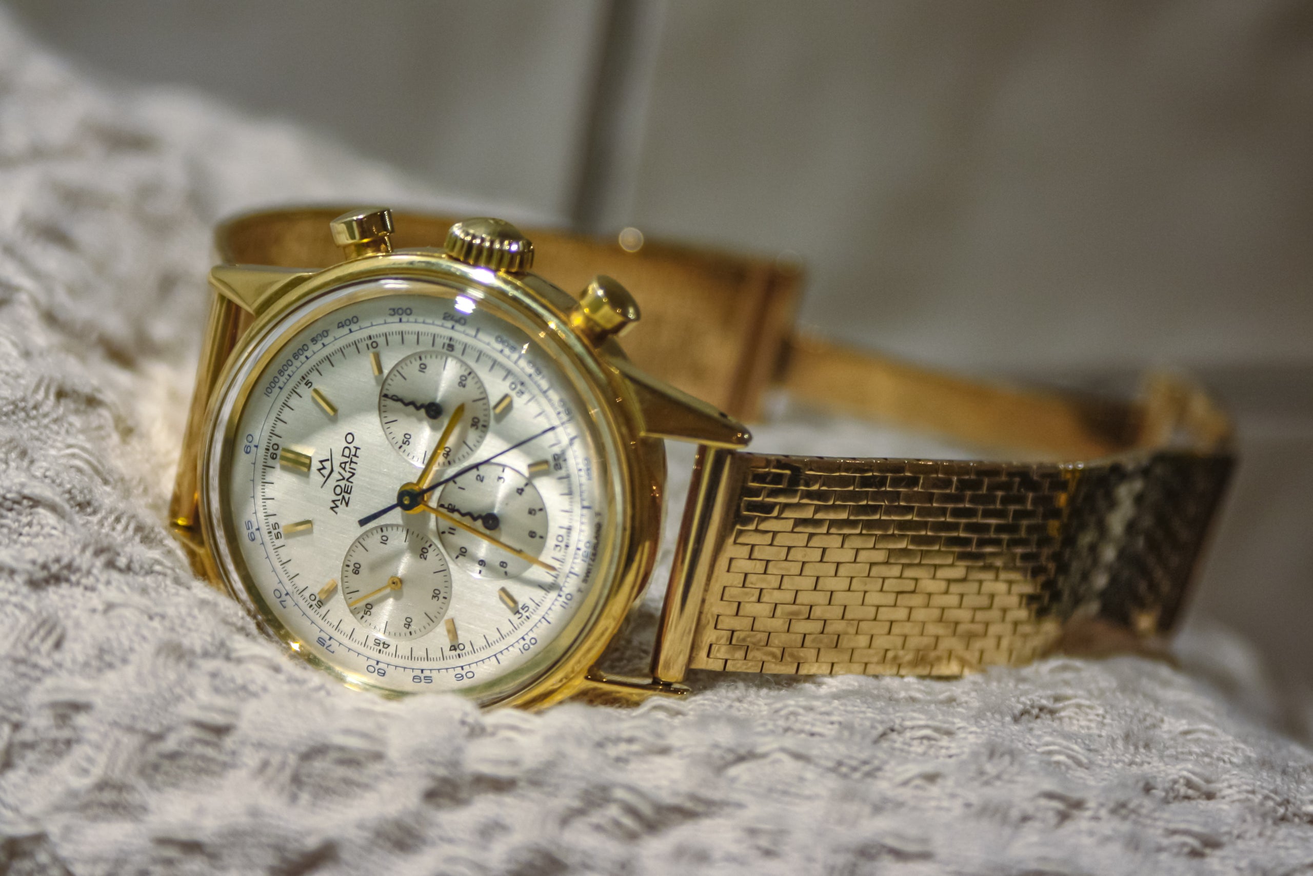 Francois Borgel Movado M95 in 18K YG – Hairspring