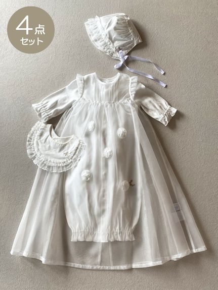 ベビー]セレモニードレスセット(2WAYオール・カバードレス・スタイ