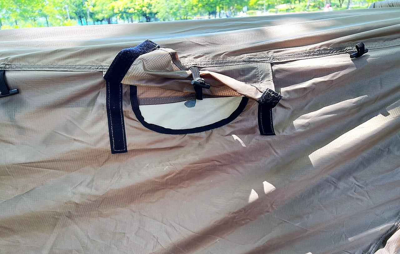 1分で設営できるソロ用テントコット！ クオルツ「イージーキャンパー