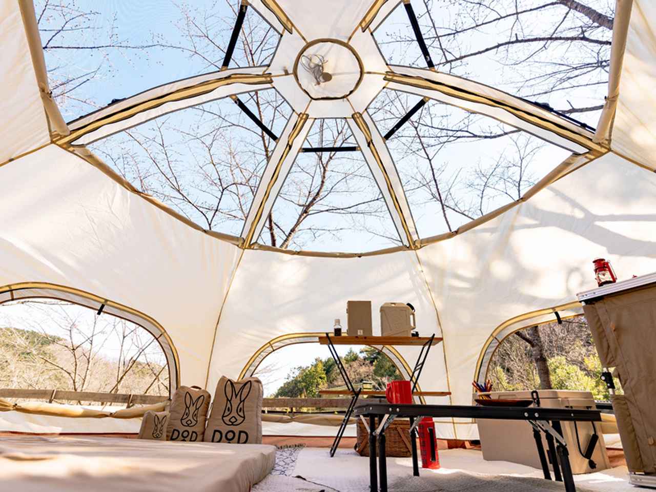 DODのキノコがでっかくなった！ファミリーサイズの『でかキノコテント