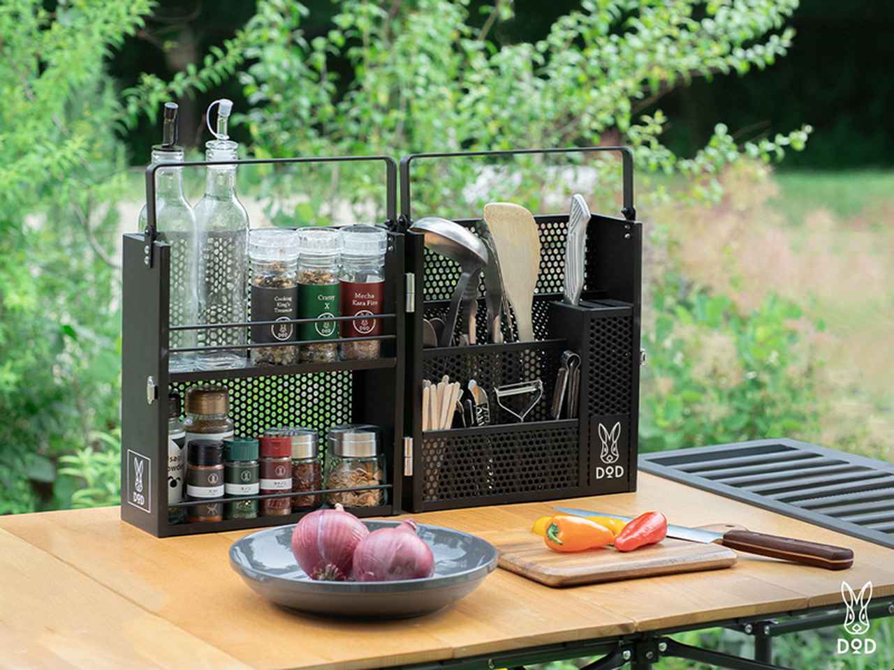DOD 家のキッチンツールをそのままキャンプへ。スタイリッシュな
