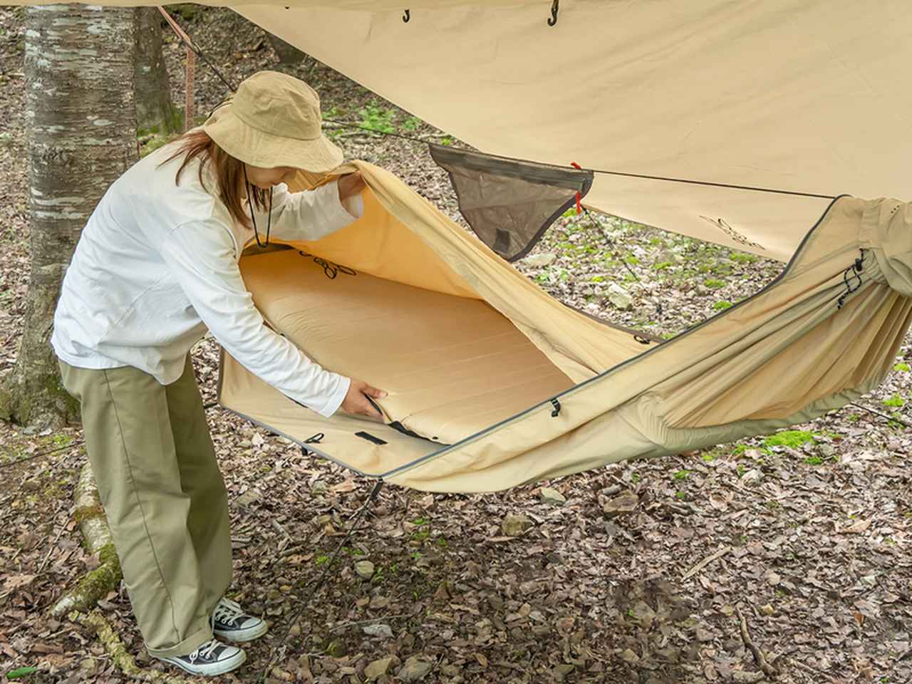 DOD「ハンモックキャンプ」のオールインワンセットを発売。「いつか