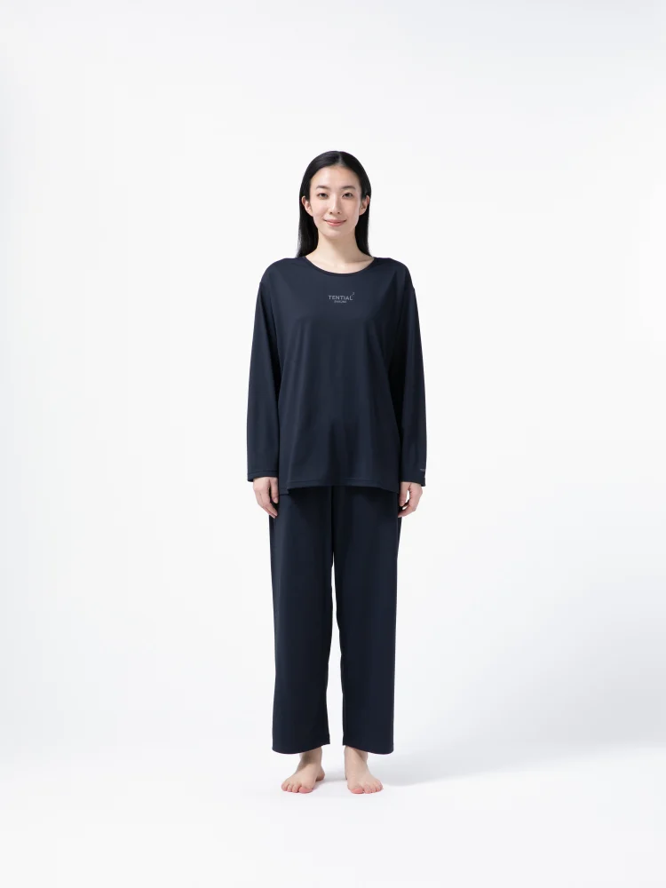 ピンク 【レディース】一般医療機器 TENTIAL BAKUNE Dry Women's長袖T
