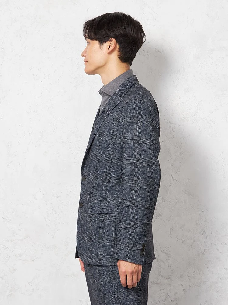 サスビズxRENU】上下セットアップ スーツ 上下ウォッシャブル 軽量