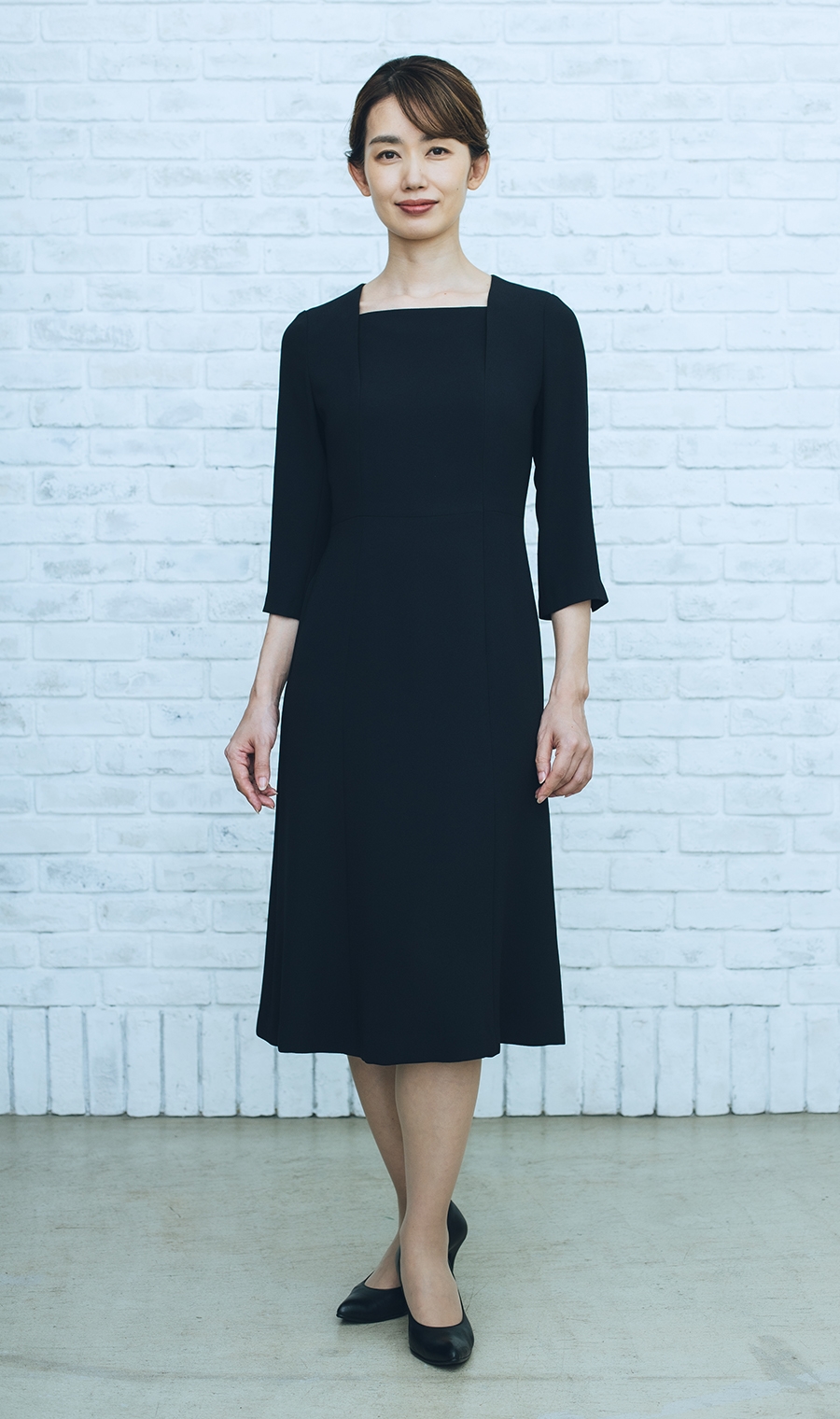 お受験スーツ【濃紺】【テーラードカラージャケット＋前開きワンピ