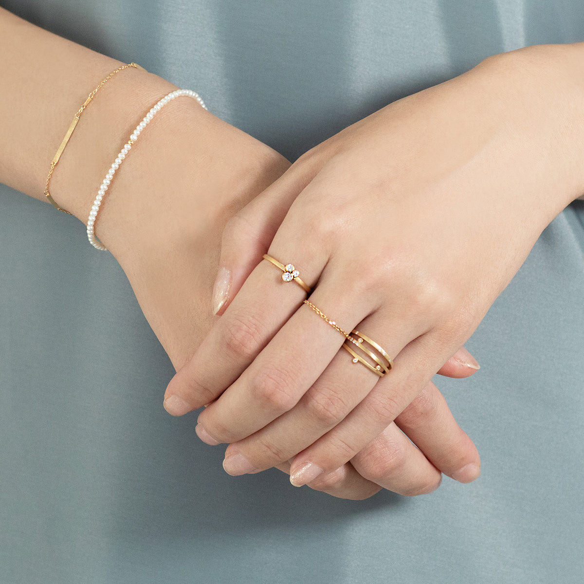 eclat チェーンリング【オーダー制作】 – HASUNA