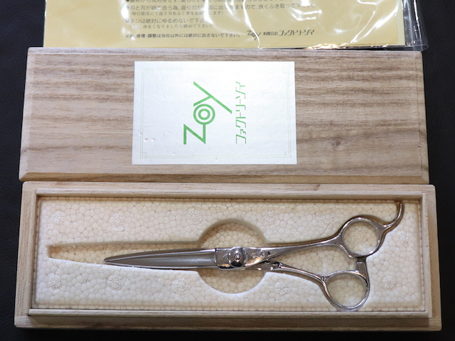 ファクトリーゾイ Zoy 美容師用 理容師用 トリマー用 中古シザー