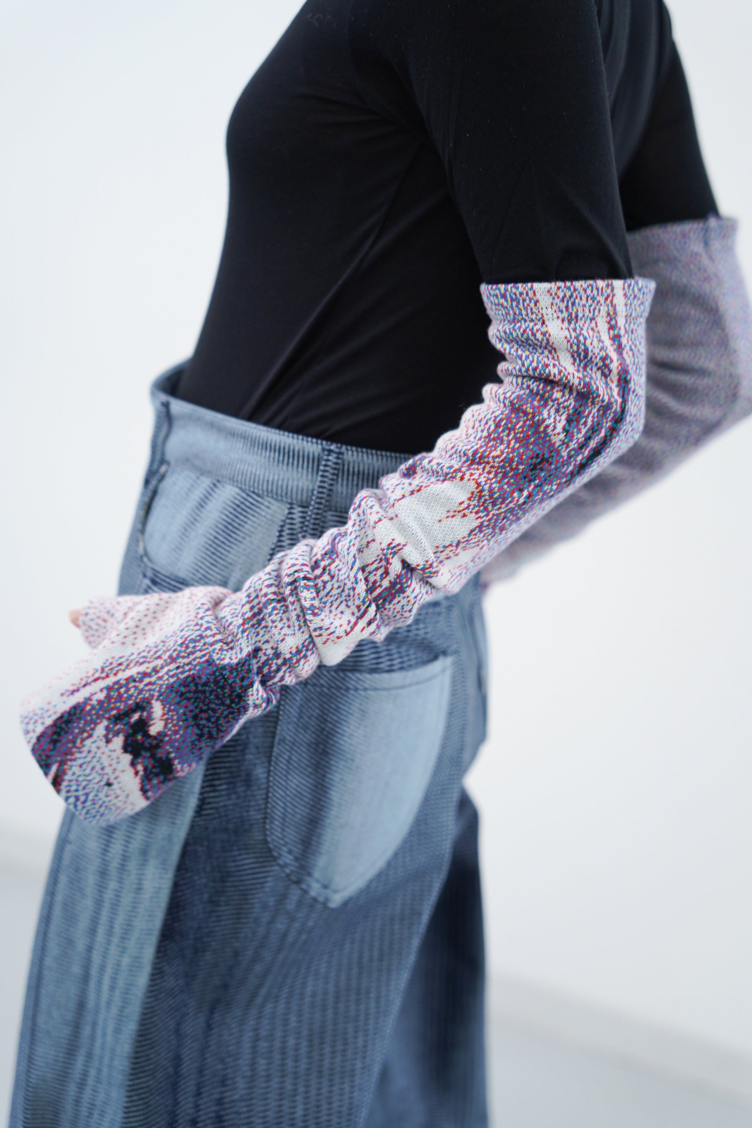 Orbs Knit Arm Covers / morning – HATRA OFFICIAL