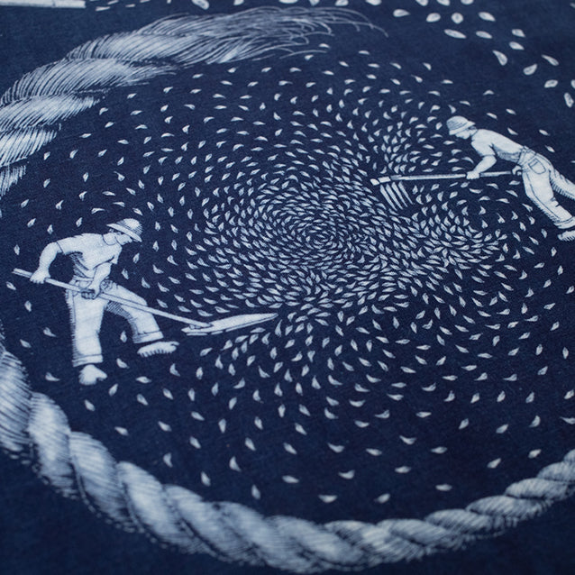 BUAISOU bandana INDIGO FARMING – HATCH