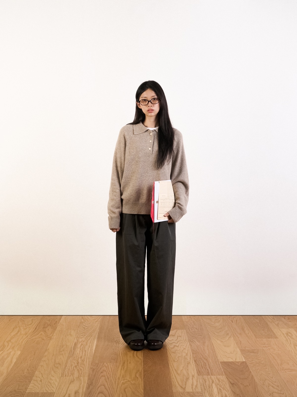 MUSINSA公式 | Havehad ヤクウールカラーニット (3カラー)