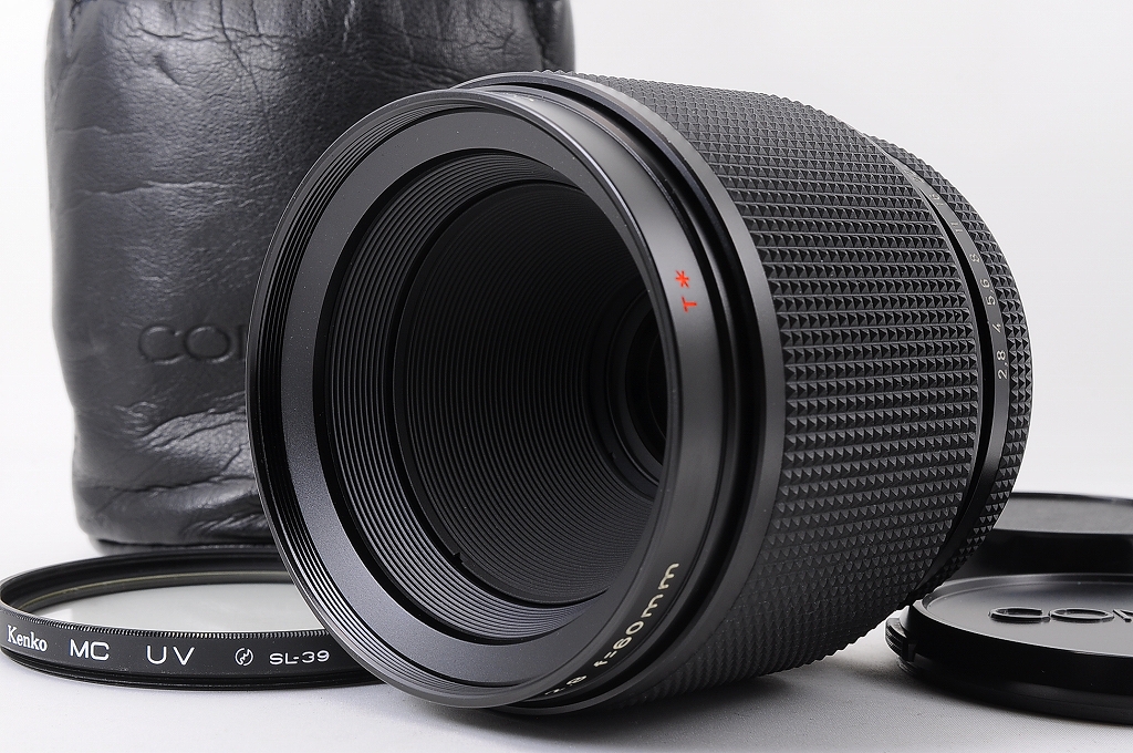 Contax Carl Zeiss Makro-Planar 60mm f/2.8 T AEJ Macro Lens w/Case