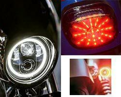 SALE】Daymaker LED ヘッドライト クローム |ハーレーパーツ専門店 HD