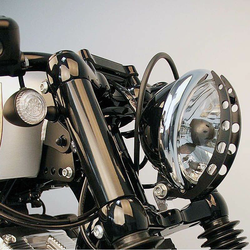 MCS フォークシュラウド 39mmフォーク用 ブラック スポーツスター