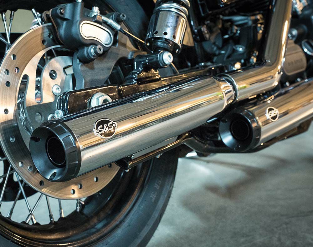 クロームワークス 3インチ HP-PLUS テーパー スリップオンマフラー