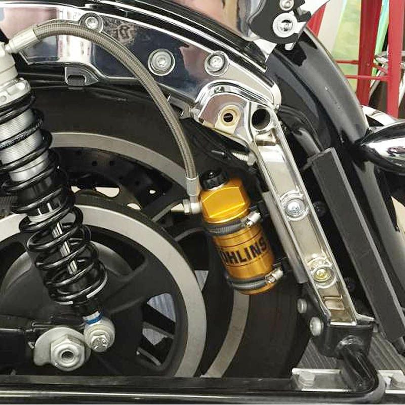 ハーレー、ツーリング用 オーリンズ・サスペンション(ツーリング用