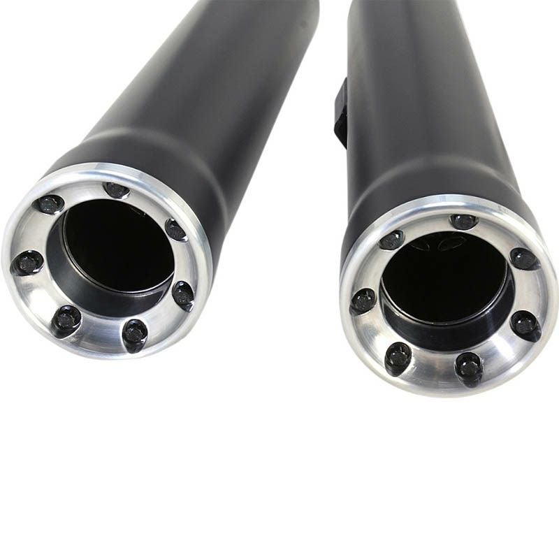 COBRA RACE PRO TIPS 3インチ スリップオンマフラー ブラック FLSTF