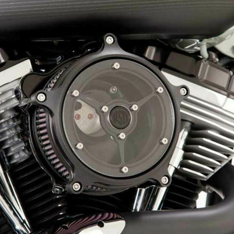 RSD クラリティー・エアクリーナーキット ブラック |ハーレーパーツ