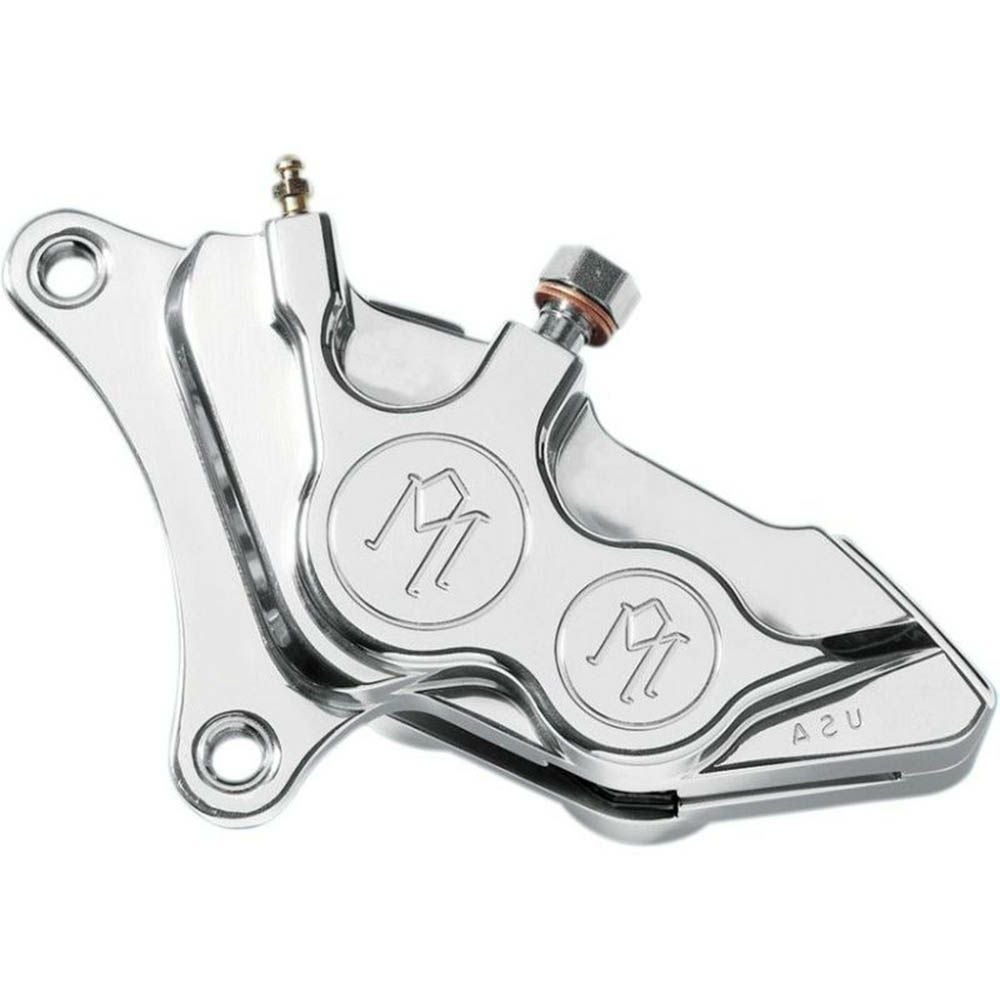 パフォーマンスマシン 4ピストン ブレーキキャリパー クローム 異径