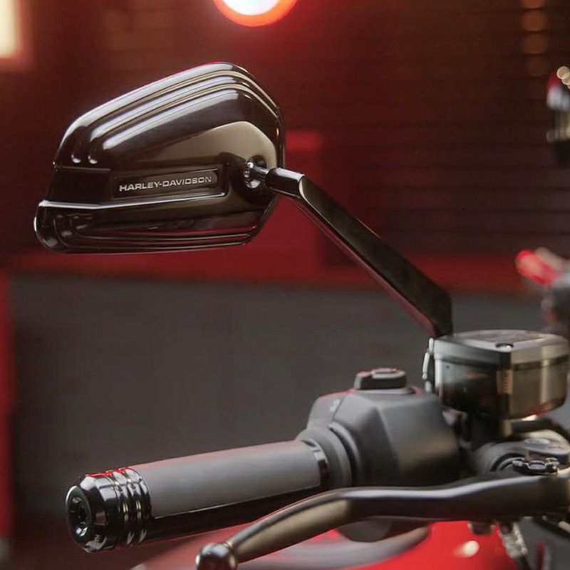 ハーレー エンパイアミラーセット ブラック |ハーレーパーツ専門店 HD