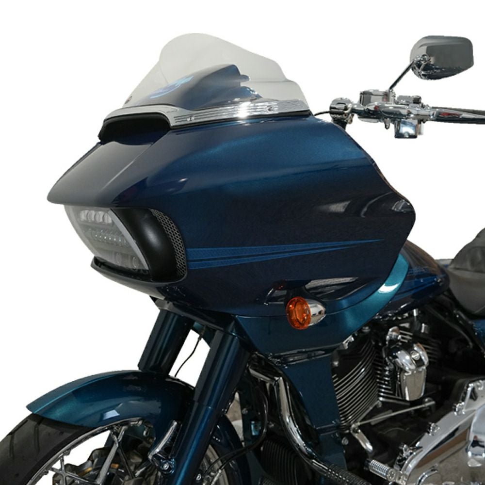 SALE】KWW-01-0326: クロックワークス FLAREウインドシールド 9インチ