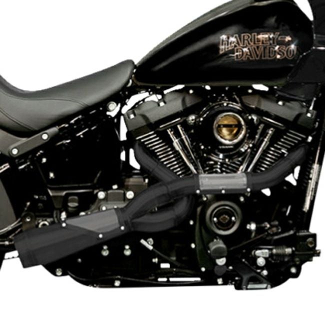 SAWICKI ショーティー・2in1フルエキゾーストマフラー (ステンレス