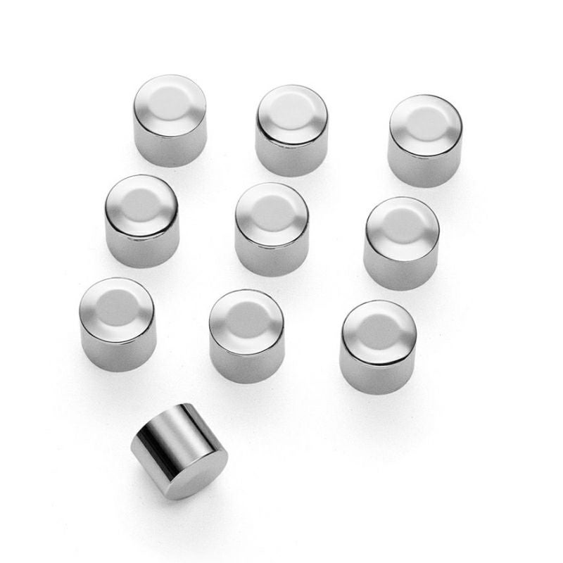 クラシッククローム・ロッカーボックスボルトカバー 1/4インチ