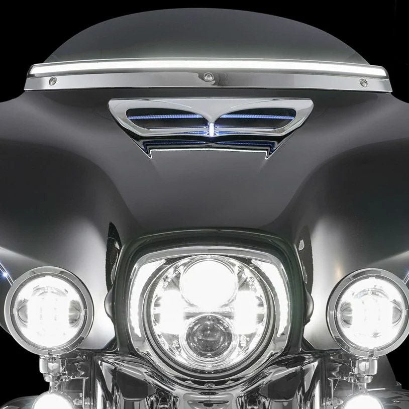 クリアキン スムース・ウインドシールドトリム クローム 1996～2013