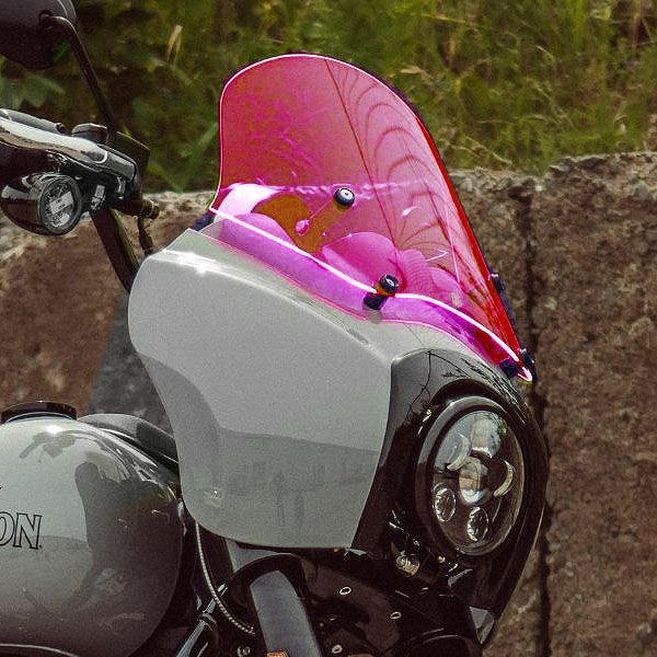 Tスポーツ フェアリング用 交換シールド 12インチ レッド OG