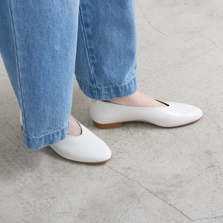 STILMODA スティルモーダ］ 2025 Leather Flat Shoes レザー フラット