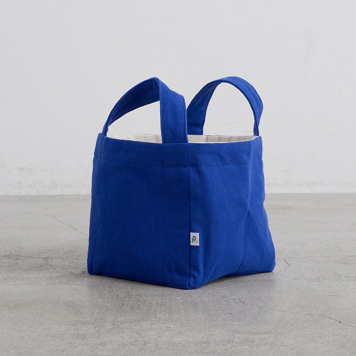 pouto ポウト］#005 CANVAS CUBE TOTE MINI キャンバス キューブ