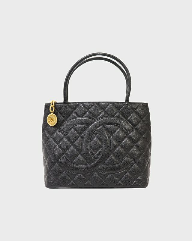 CHANEL キャビアスキン復刻トートバッグ | Hedy