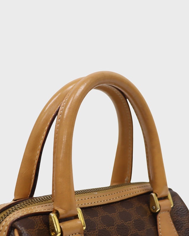 CELINE マカダム柄ミニボストンバッグ | Hedy