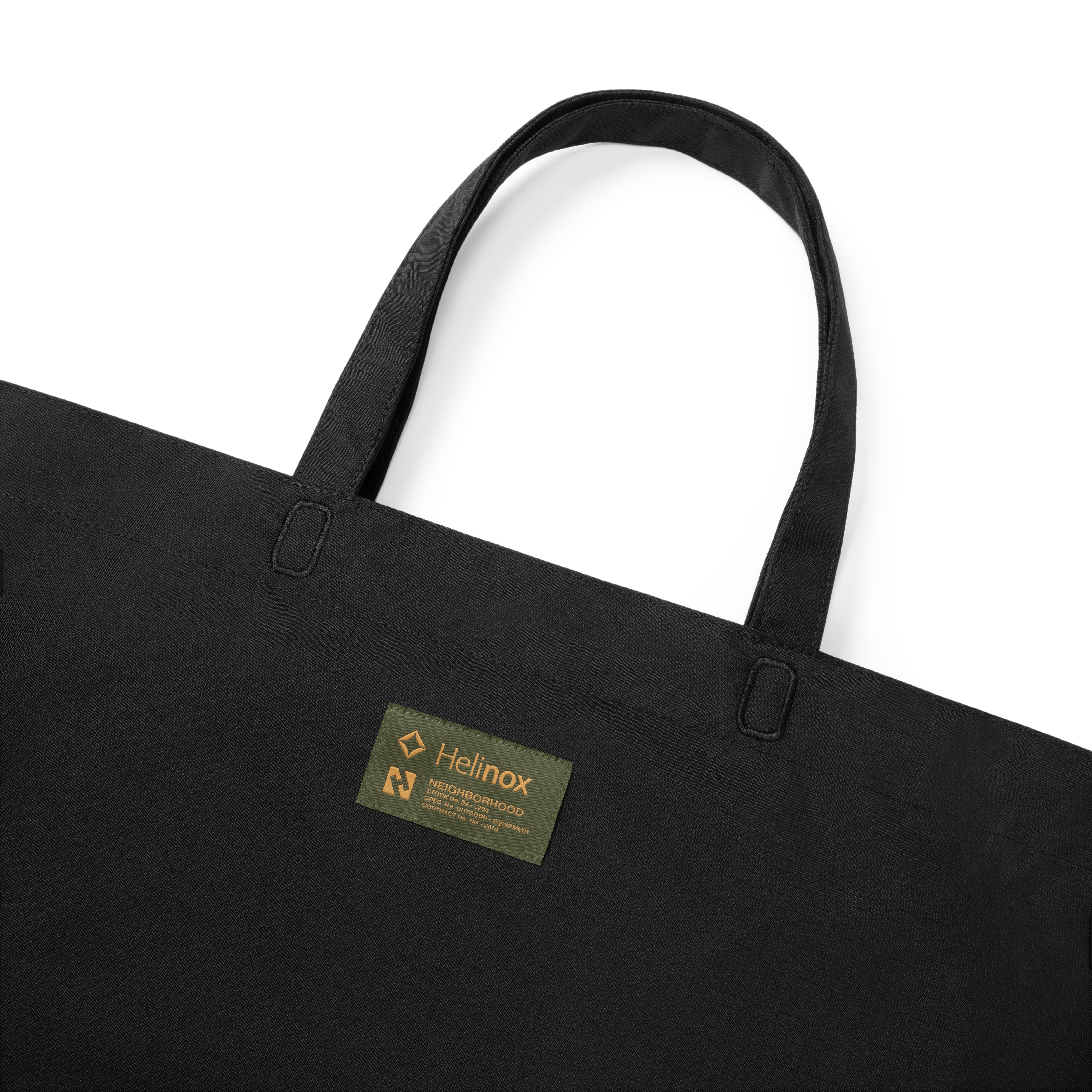 25SS NHHX Tote Bag L - Black – Helinox Japan