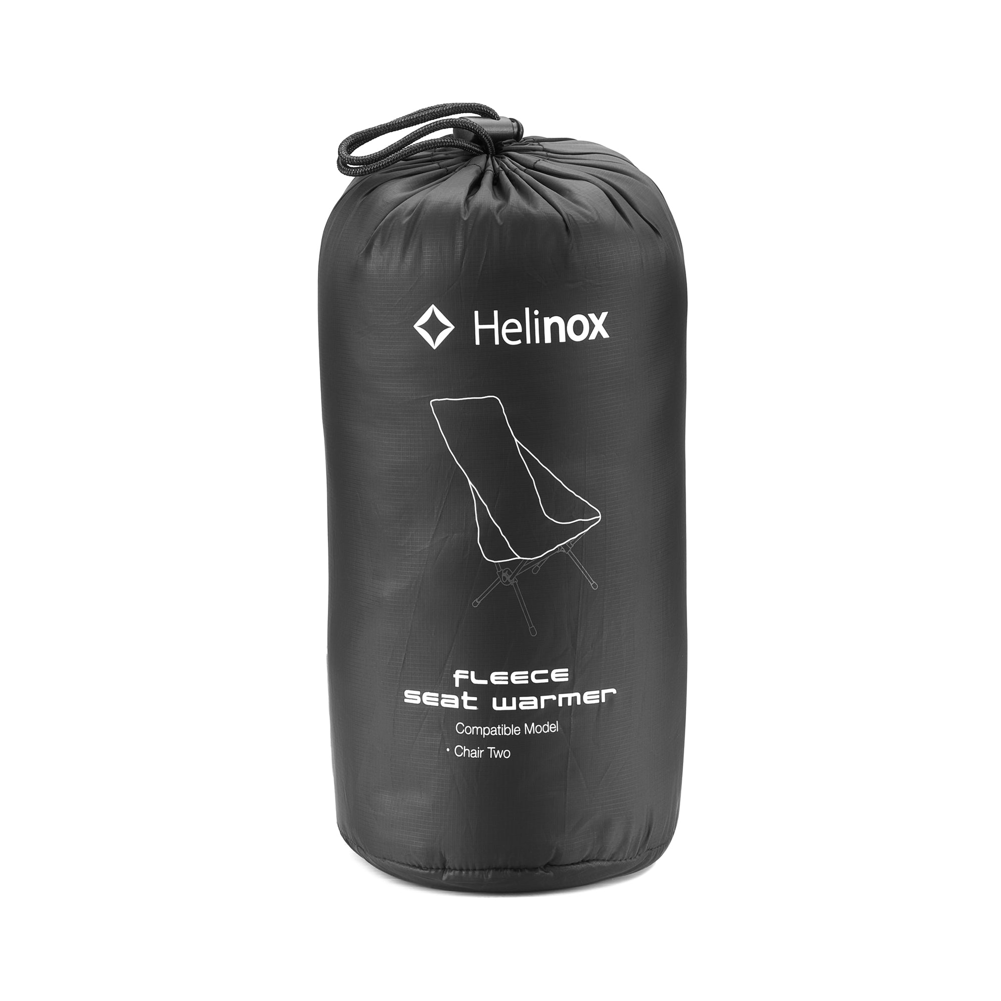 Fleece Seat Warmer for Chair Two - Black – Helinox Japan