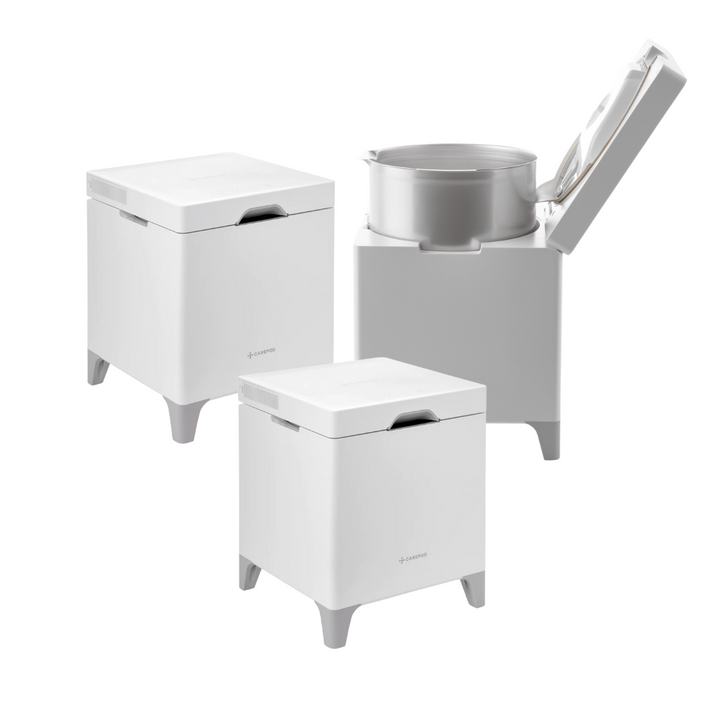 Carepod Cube X50 - Warm + Cool Mist Stainless Steel Humidifier