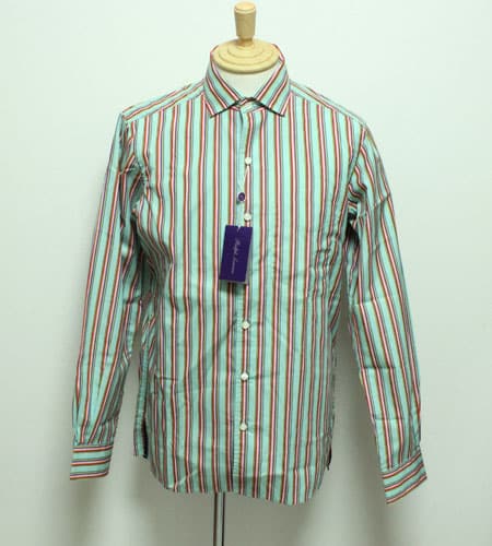 新品] イタリア製 ラルフローレン パープルレーベル ドレスシャツ