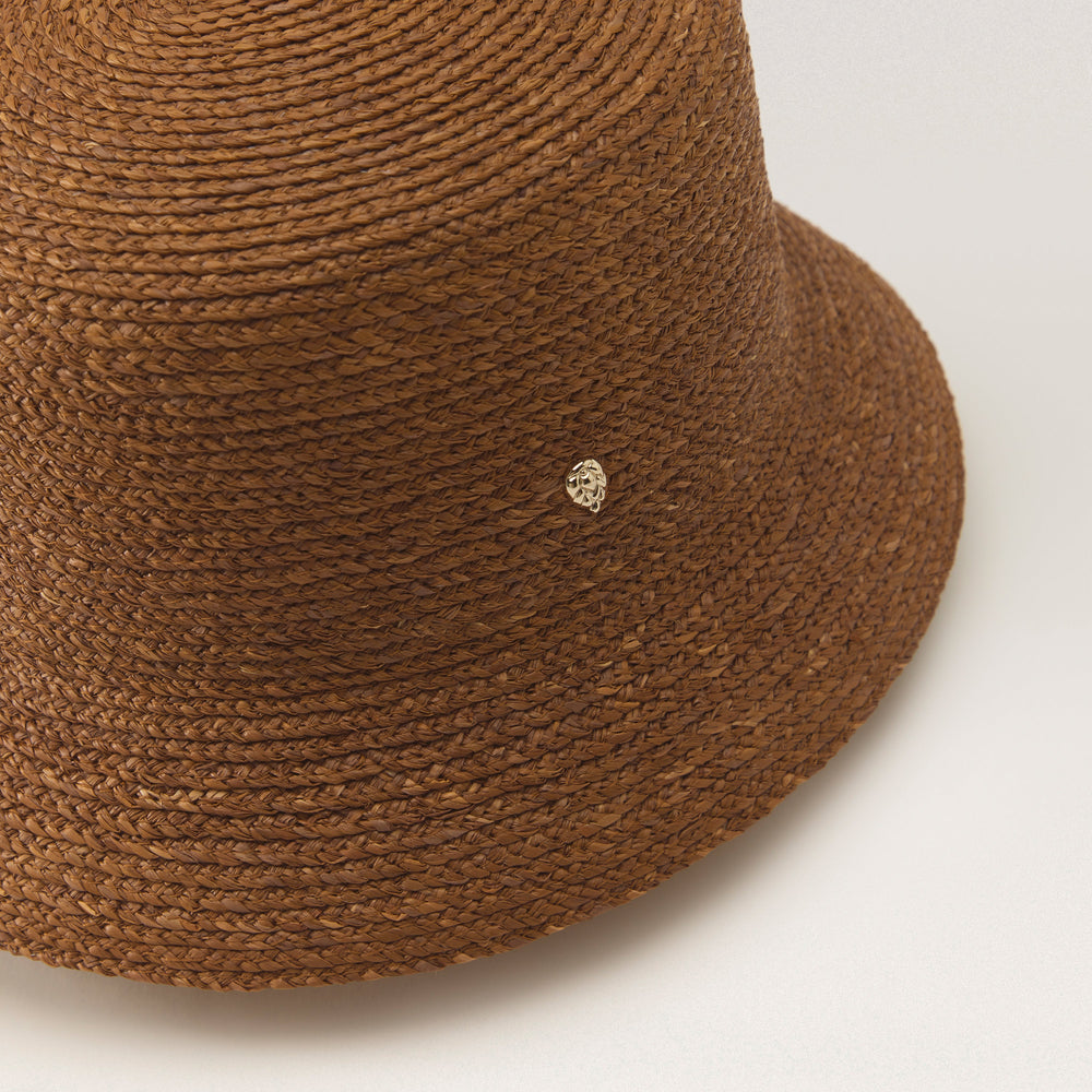Shop the Malia Classic Bucket Hat in Nutshell | Helen Kaminski