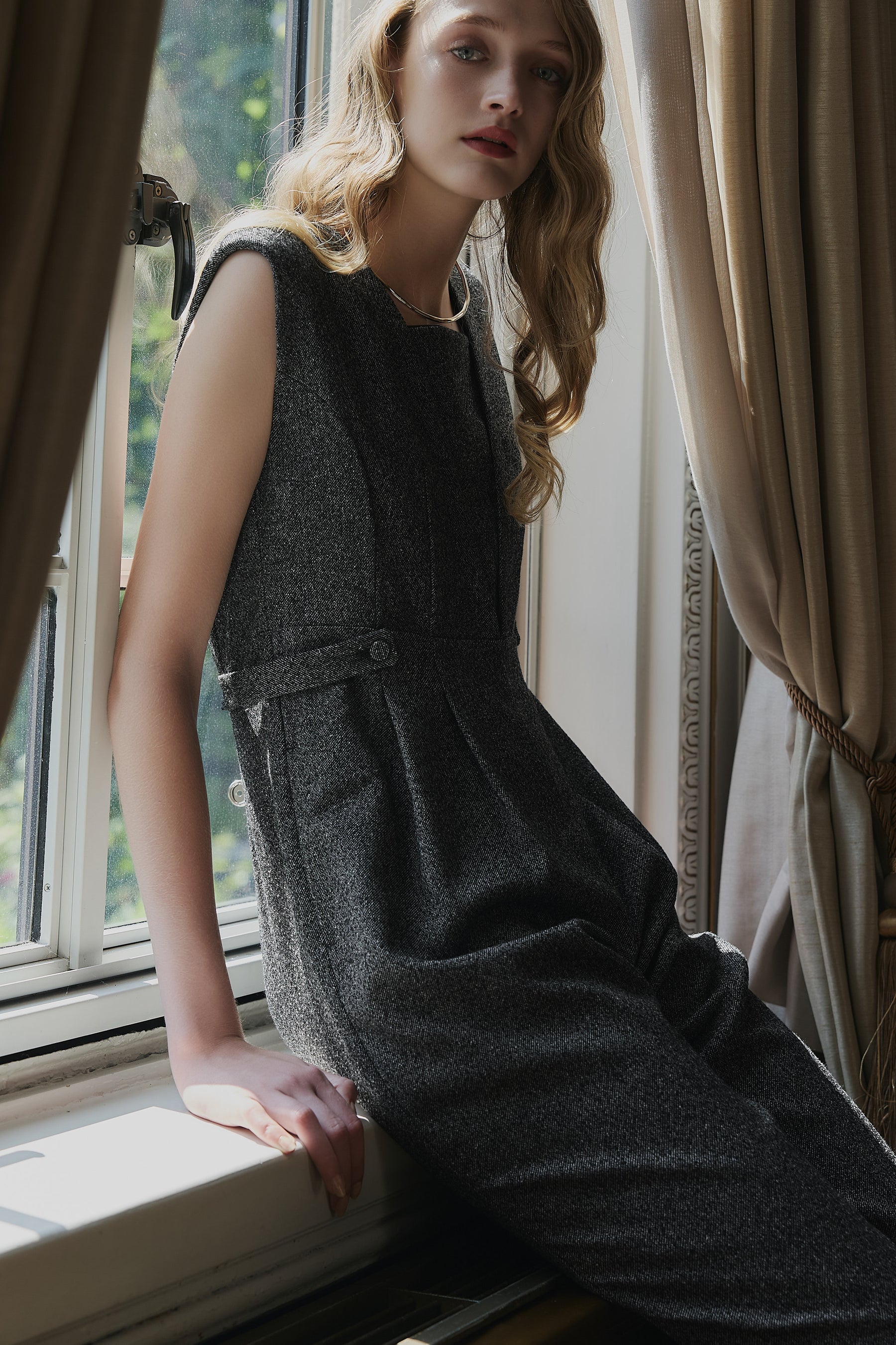 Vol.1 Tweed Jumpsuit