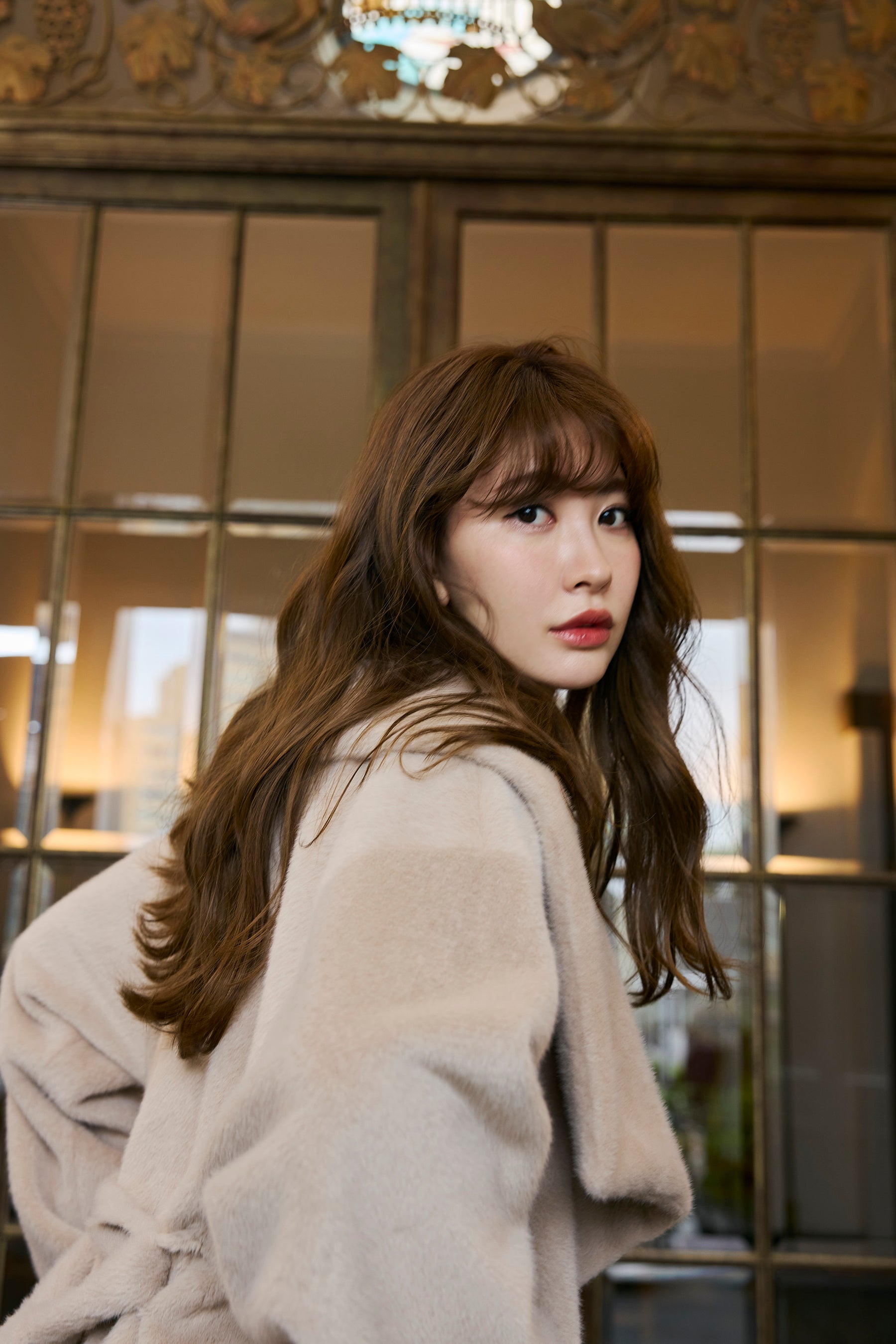 beige / latte】Grace Wrap Coat