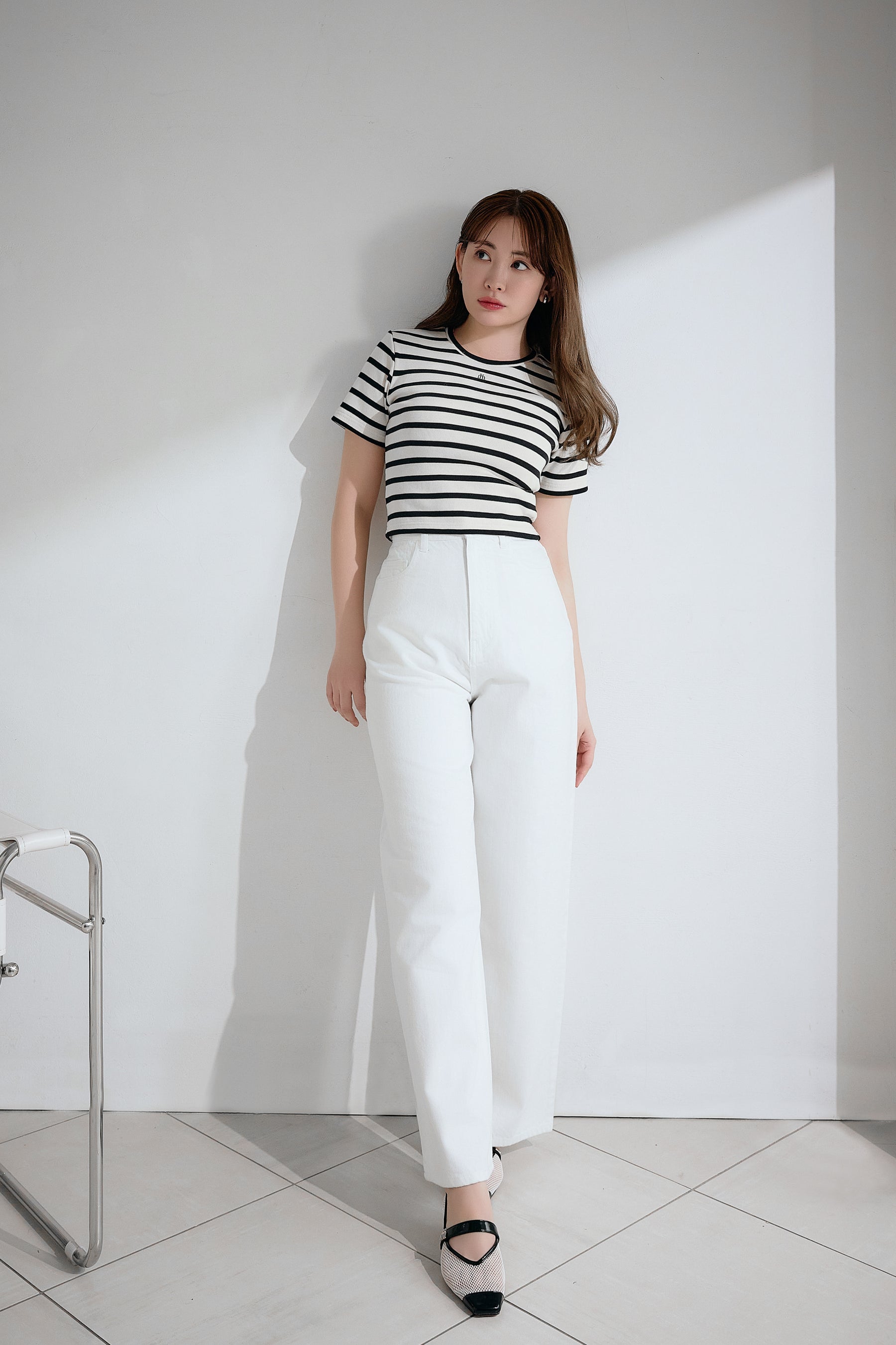 新色】Milano Wide-Straight Jeans