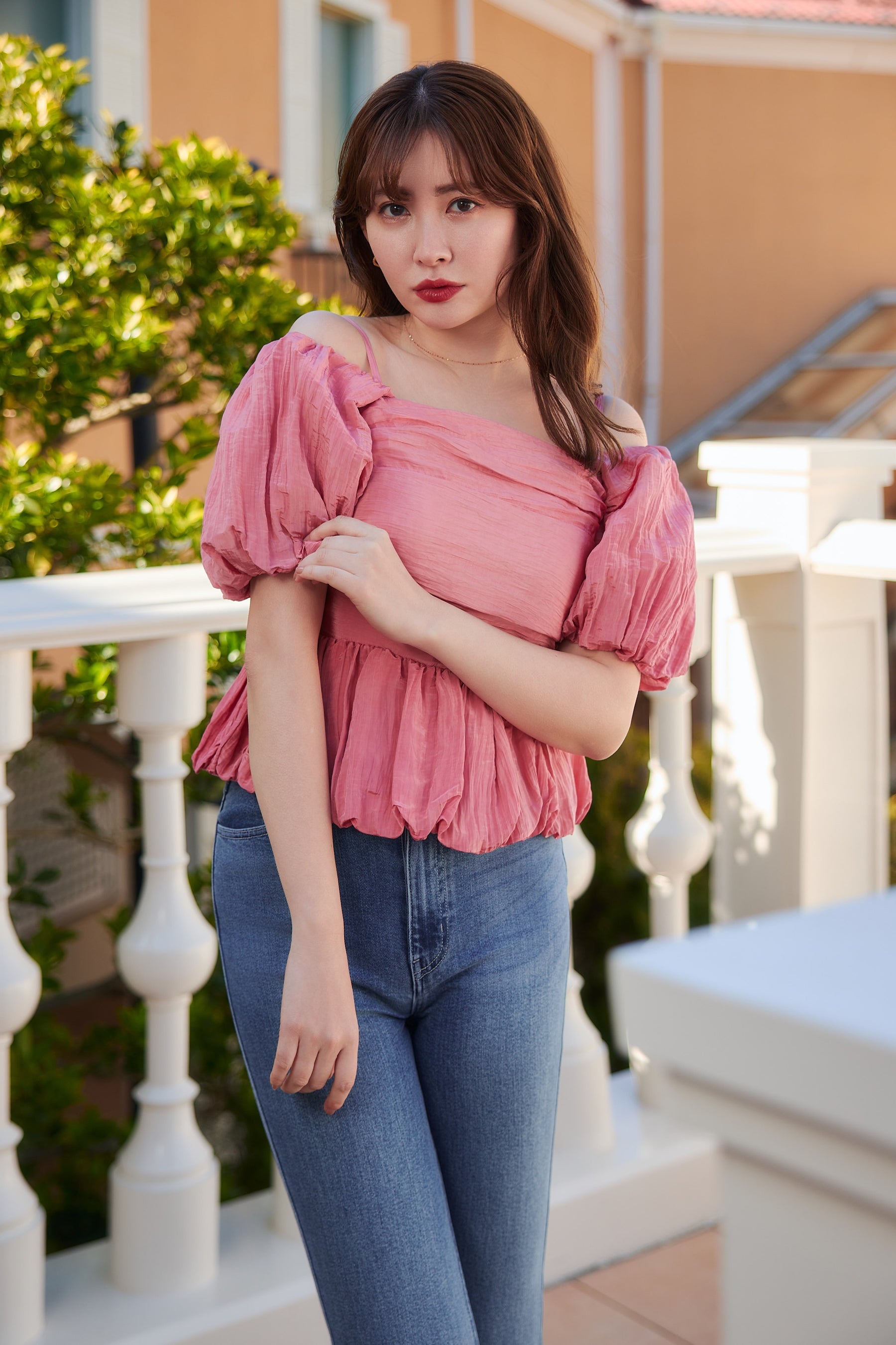 herlipto Bloom Two-Way Top