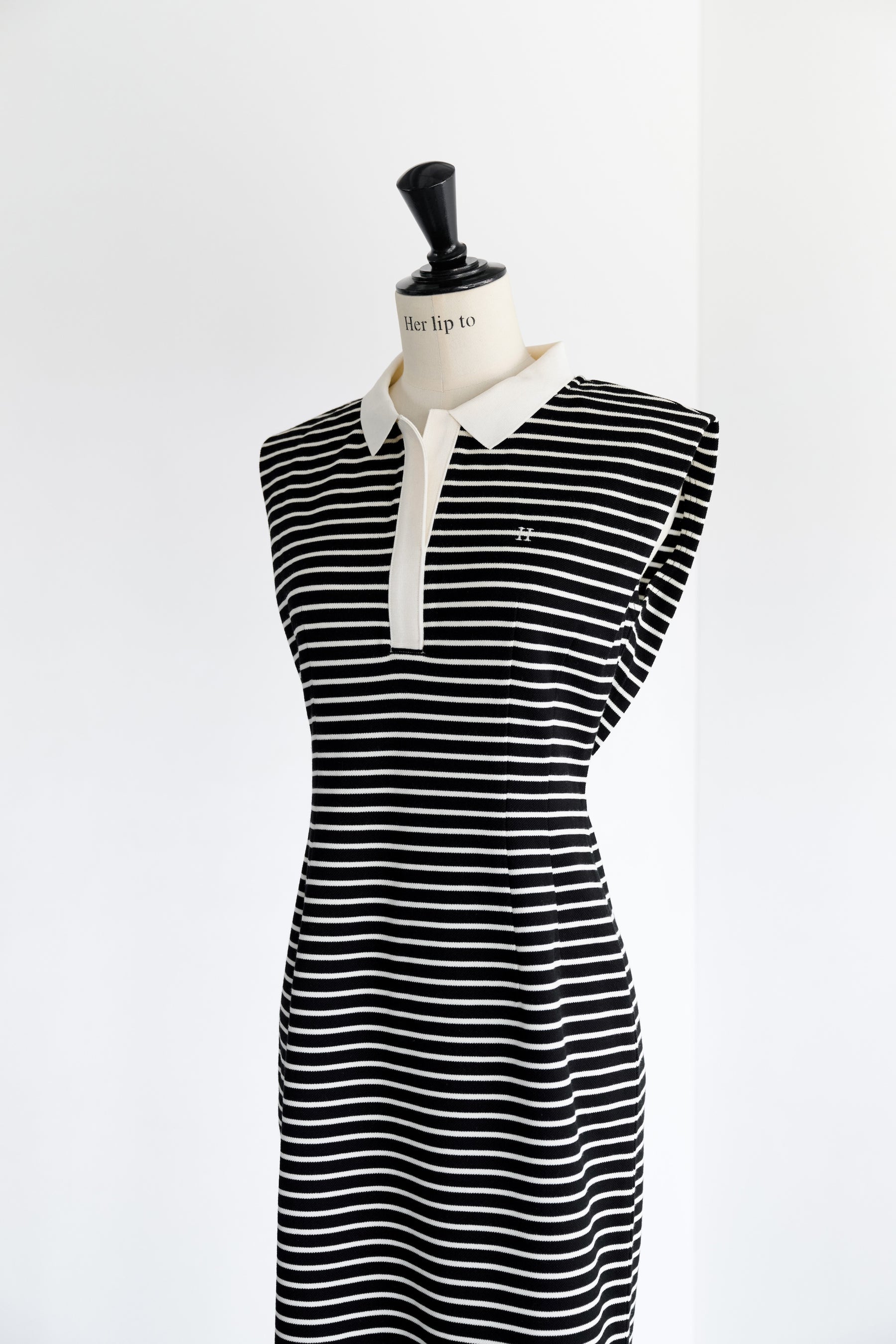 French Sleeve Polo Long Dress