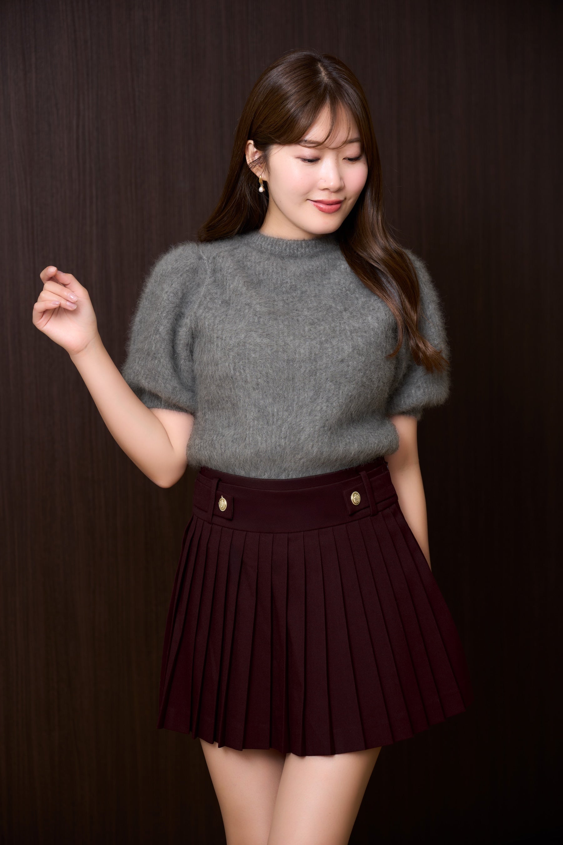 新色】Fancy Cashmere Blend Pullover