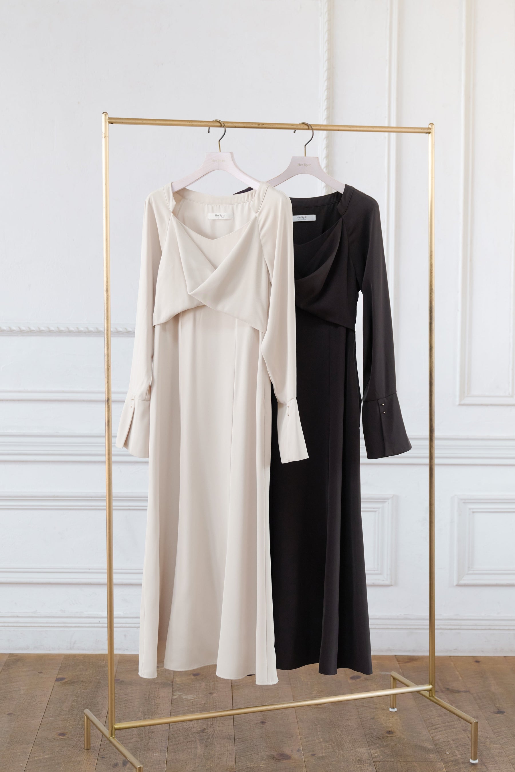 Elsie Twist-Front Dress