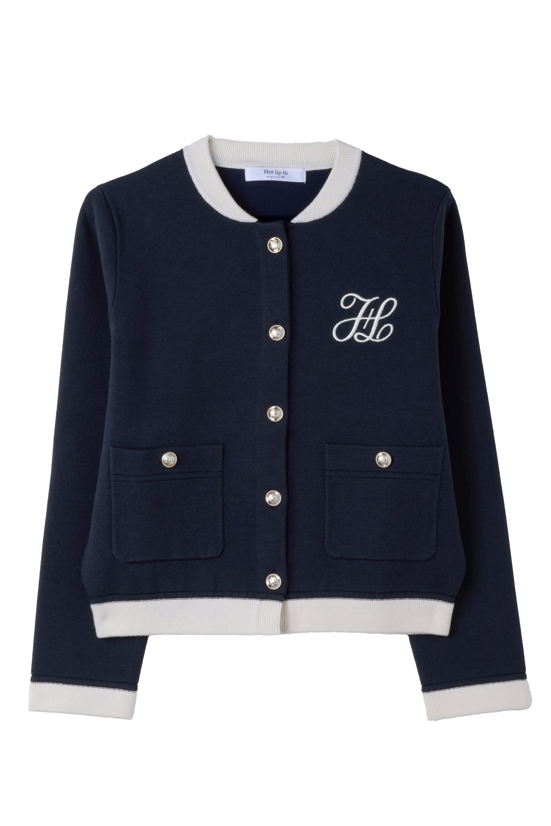 HLT Logo Knit Varsity Jacket