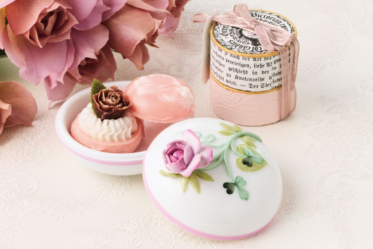 ウィーンの薔薇・シンプル] ハートディッシュ