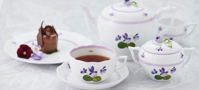 バイオレット] デザートプレート